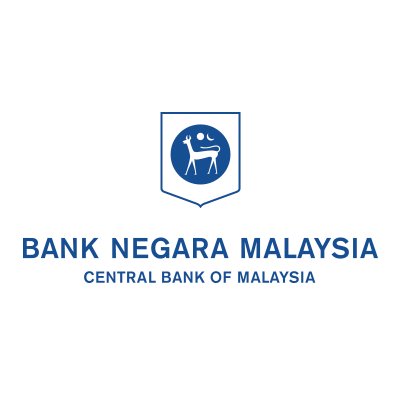 Logo of Bank Negara Malaysia featuring a barking deer emblem and text.
