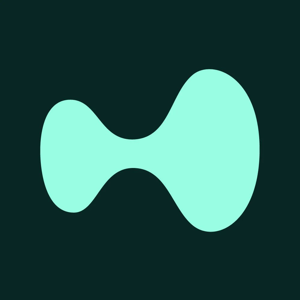 Hyperliquid logo on a dark background