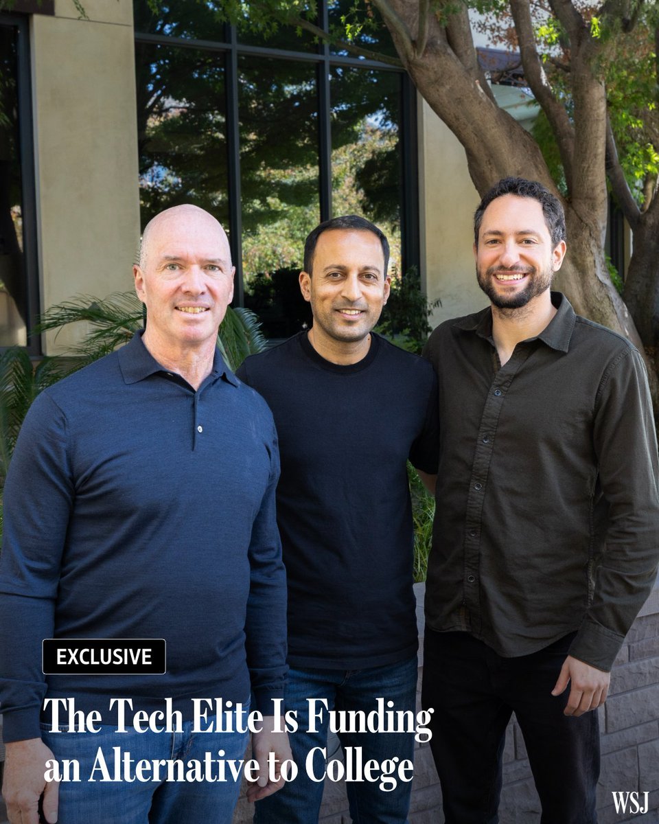 Horowitz Andreessen Academy co-founders and partners posing outdoors together.