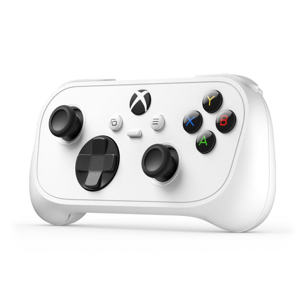 White Xbox Nano Controller against a plain white background.