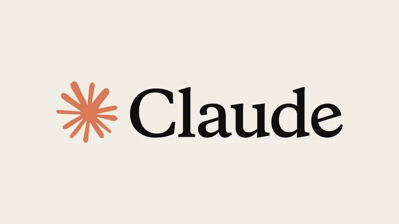 Claude logo with an orange asterisk icon and black text on an off-white background.