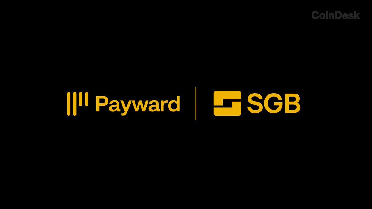 Payward and SGB logos side by side on a dark background.