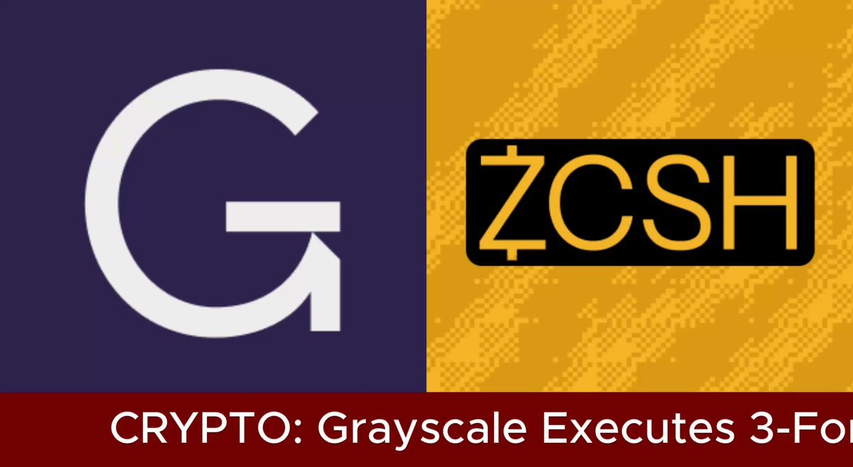 Graphic showing the Grayscale logo beside the ZCSH ticker symbol.