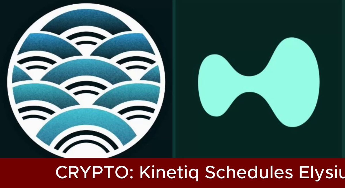 Graphic featuring the logos of Elysium/Kinetiq and Hyperliquid side by side against a dark background.