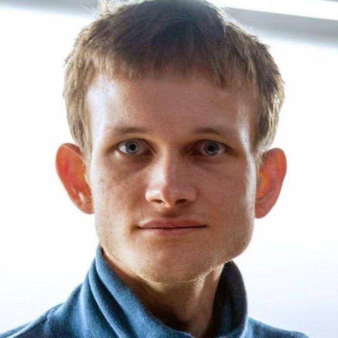 Portrait photograph of Ethereum co-founder Vitalik Buterin.