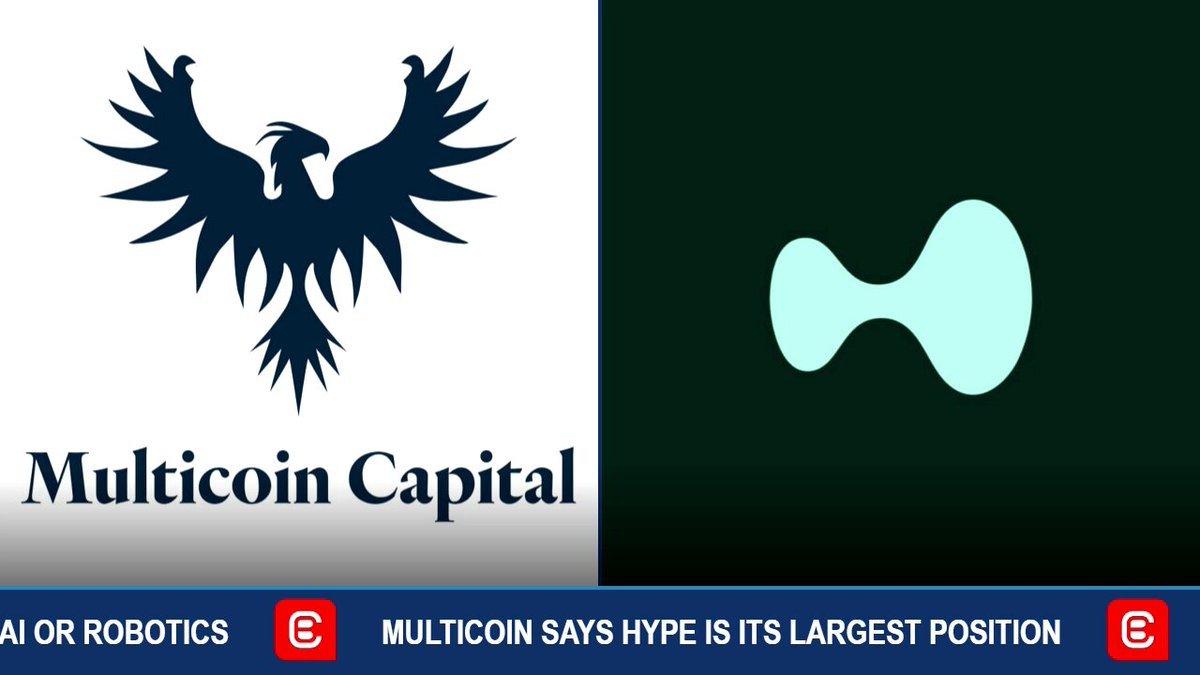 Graphic featuring the Multicoin Capital logo alongside the Hyperliquid HYPE token logo.